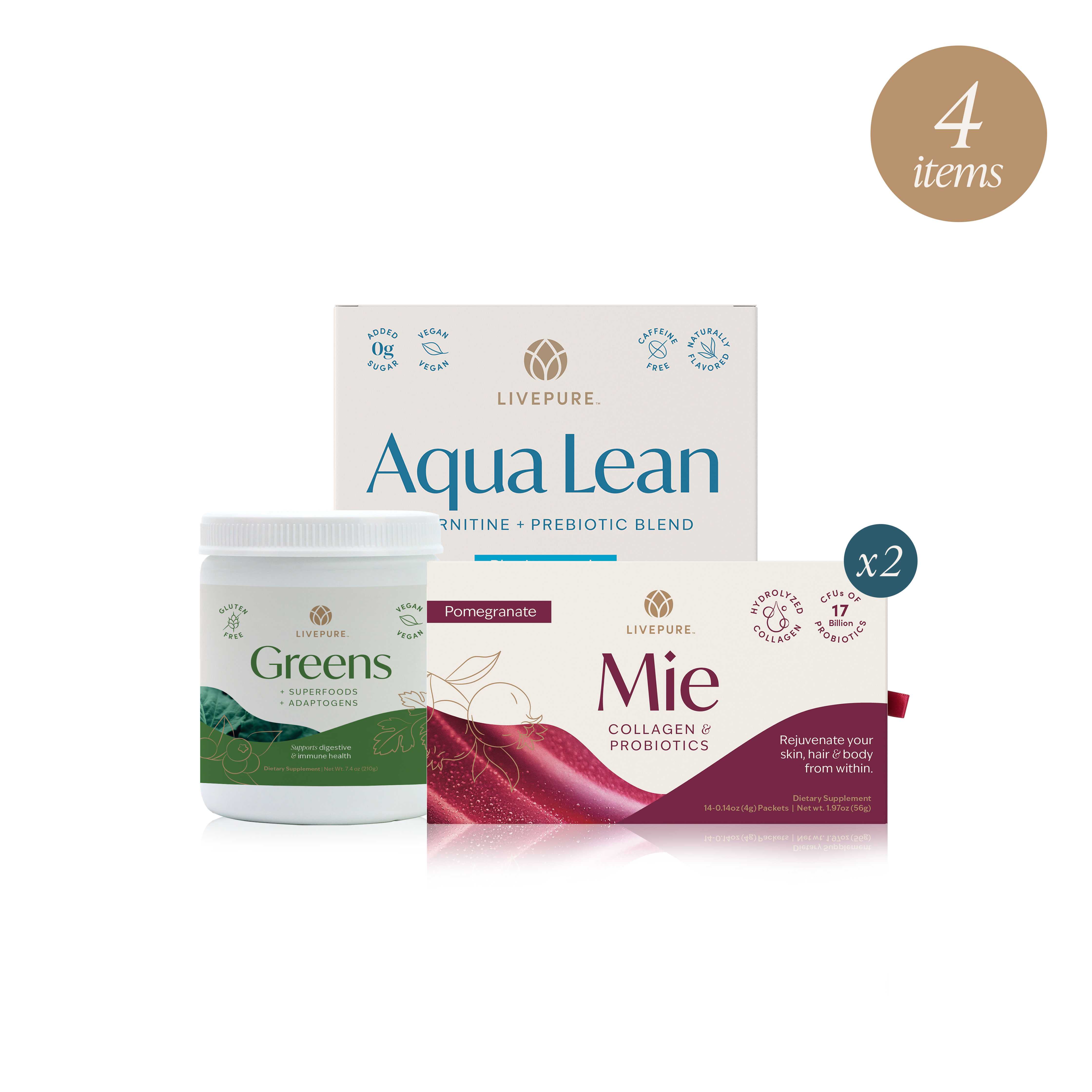 skinie greens pack. livepure.com