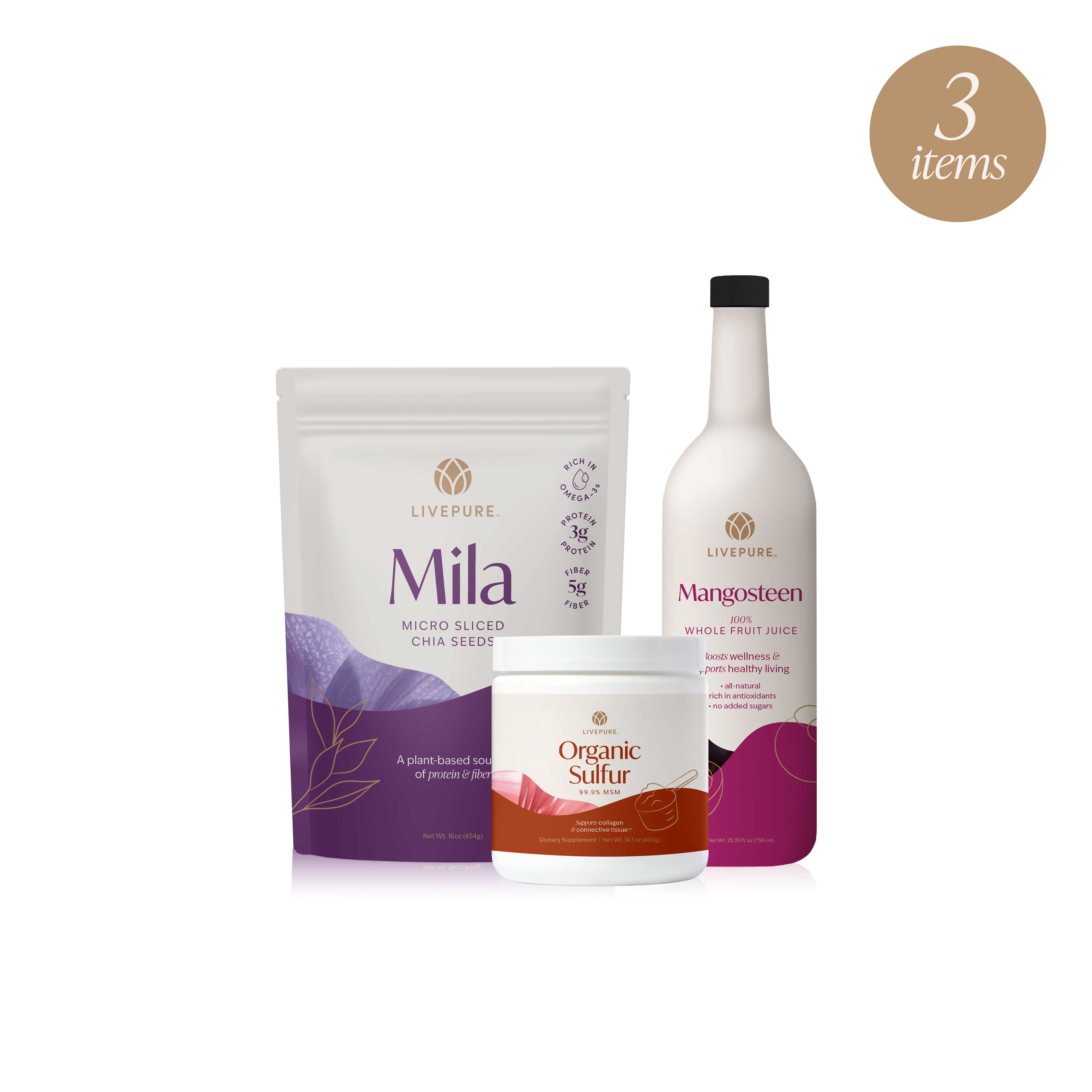 seasonal relief bundle. livepure.com