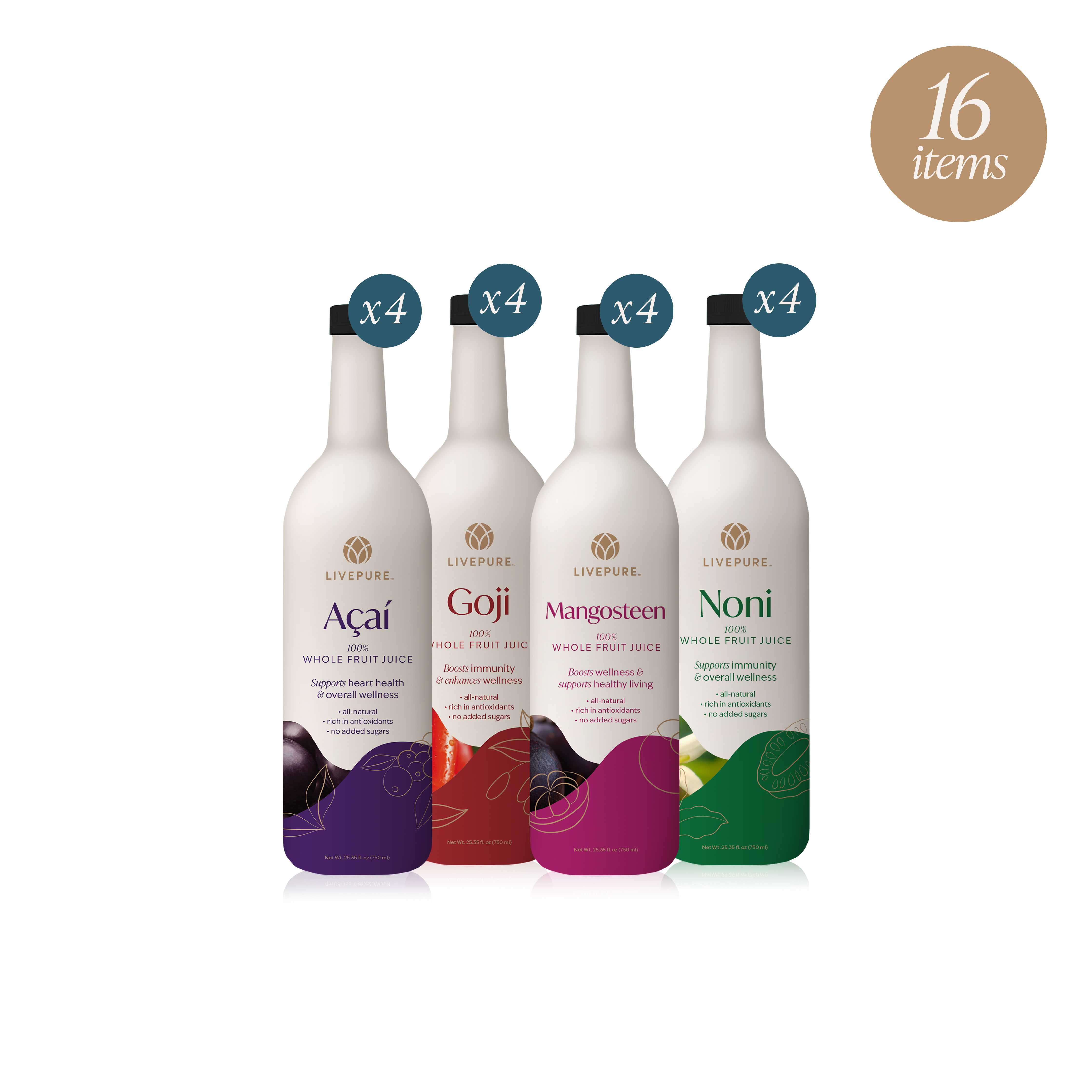 superfruits mixed pack. livepure.com